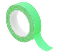 PATIKIL Néon Gaffeur Tissu Bande Noir Lumière Brillant pour UV Fête Vert | 1 Rouleau, 0.6 pouce x 16.5 pieds, Fluorescent Adhésif Bande UV