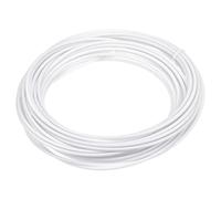 PATIKIL Osier Réparation Ensemble, Rond Synthétique Rotin Plastique Tissé Remplacement DIY Ensemble pour Jardin Terrasse Meuble Rotin Chaise Canapé, Blanc