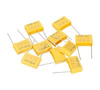 PATIKIL Polypropylène Sécurité Condensateurs, 10 Lot 0.22uF AC 310V 15mm Électrode Espacement 18x12x6mm Condensateur Assortiment Kit pour DIY Électronique Produits