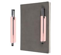 PATIKIL Porte-Crayons Adhésif Longueur 105mm Pince Universelle En Silicone Organisateur De Stylo Pour Bureau Planche À Pince Cahier Étui Pour Tablette Stylet Rose