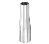 PATIKIL Réducteur Concentrique Raccord De Tuyau, 1"(25mm) à 3/4"(19mm) OD 304 Acier Inoxydable Soudure Tube Long Réducteur Tuyau D'Échappement pour Food Beverage HVAC Plomberie, Argenté