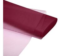 PATIKIL Rouleaux de Tissu Tulle, 54 Pouces par 40 Verges Rouleau de Tissu Tulle Ruban Filet pour L'Artisanat Diy Décorations de Fête de Mariage, Jupes Tutu, Bourgogne