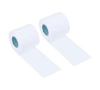 PATIKIL Ruban D'Enveloppement de Tuyau de 2,4" x36,1 Pi, Lot de 2 Rubans en PVC Pour L'Isolation Des Tuyaux de Climatisation, Étanches, Sans Adhésif, Pour Hvac Électrique Blanc