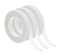 PATIKIL Ruban Floral 1/2" x 30 Yards, Lot de 3 Rubans Adhésifs pour Envelopper les Tiges de Bouquets, Blanc