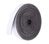 PATIKIL Ruban Magnétique Adhésif, 10m x 2cm Bande Magnétique Souple Pour Frigo Écrite Effaçable À Sec Autocollant Magnétique Pour Tableau Blanc Avec Dos Adhésif, Blanc
