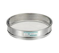 PATIKIL Tamis De Laboratoire 24 Mailles (0.8mm), Diamètre 11.8" (30cm) Toile Métallique 304 Acier Inoxydable Tamis À Mailles Fines Pour Tamisage Industriel Laboratoire Maison Sol