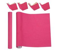 PATIKIL Tissu de reliure pour livres 51 x 11 pouces rouge rosé | Tissu pour réparation de reliure avec surface en Tissu et dos en papier, fournitures de reliure