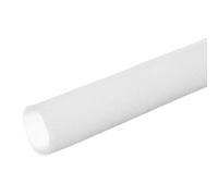 PATIKIL Tuyau D'isolation En Mousse Pour Tuyauterie, Tuyau En Mousse De Protection Pour Tuyaux 2-3/8" (60mm) DI x 2-3/4" (70mm) DE x 6.6 Pieds pour Poignee, Blanc