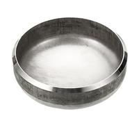 PATIKIL Tuyau Fin Bouchon,1pcs 316 Inox Acier Tube Fin Bouchon Rond Raccord Bouchon 70mm (2.76") ID Soudure Tuyau Couverture pour Plomberie HVAC Alimentation Alcool Industries