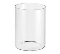 PATIKIL Vase cylindrique en verre transparent, 15 cm de haut et 9,9 cm de diamètre, verre borosilicate de haute qualité, parfait pour la décoration de la maison, les centres de table de mariage
