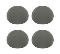 PATIKIL Vert Floral Mousse, 4 Paquets 3,5" Dia Demi Rond Boule Fleur Rond Blocs Artisanat pour Plante Bouquet Arrangement