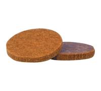 Patin adhésif anti-bruit/anti-rayures- feutre - marron - 22 mm - sachet de