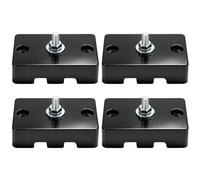 Patin anti-vibrations climatiseur 4 pièces support amortisseur de chocs