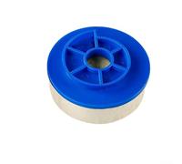 Patin de ponçage 100 mm avec verrou escargot pour fixation rapide indispensable pour polir le métal, le verre et la pierre