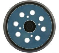 Patin de ponçage 125 mm 8 trous et disque de support pour meuleuse, PA6-GF30 Plateau de polissage avec 4 aérations de refroidissement