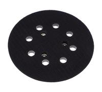 Patin de Ponçage 5 Pouces 8 Trous pour Polissage et Ponçage Automobile | Polyuréthane, Fixation Stable des Disques Abrasifs, 3 Trous à Vis, Usage Atelier pour Réparations et Restauration