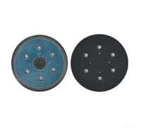 Patin de ponçage à 6 trous de 150 mm pour ponceuse orbitale, disque de rechange flexible en polyuréthane pour travaux de polissage de finition du bois et du métal 150 mm