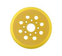 Patin de ponçage à 8 trous compatible avec Bosch GEX125-1AE, disque de polissage électrique pour châssis de meuleuse 125 mm