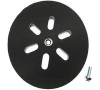 Patin de Ponçage de 150 mm, Plateau Ponceuse, Accessoire pour Ponceuses Bosch Gekufa avec Crochet et Boucle de Rechange