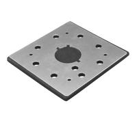 Patin de ponçage de rechange 151284-00 compatible avec DeWalt DW411 Type 2/DW411 Type 1/DW411 Type 3 Plaque de base 110 x 107 mm