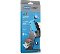 Patin de ponçage NORTON Expert vibrante perforé G40 93 x 230 mm - Lot de 5 Gris