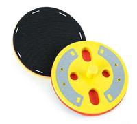 Patin de support de 100 mm pour meuleuse de sol | Support de disque de polissage avec filetage anti-détachement | Résistant à la chaleur pour roue adaptateur EVA pour patins de ponçage à changement