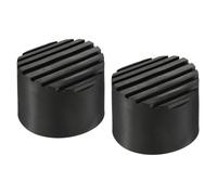 Patin d'échelle SOURCING MAP Échelle Antidérapant Pieds Patin 72mm ID Caoutchouc Rond Housse Coussin Échelle Protection Noir 2Pcs