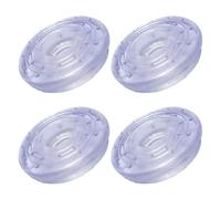 Patin en Caoutchouc Antidérapant 4 Pièces pour Barre de Traction | Cadre de Porte et Barres Intérieures, Grip Sûr, Protège la Structure, Installation Simple