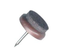 Patin feutré CIVIC - marron - Ø20 mm - 9614620
