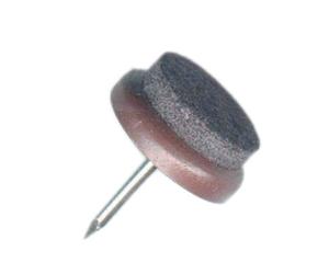 Patin feutré CIVIC - marron - Ø28 mm - 9614628