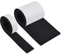 Patin Feutre Feutrine Autocollante pour Meuble, Patins Chaises Antiderapant Feutre 2 Rouleaux（100*10cm+100*2cm）