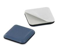 Patin glisseur gris adhésif PTFE D: 40x40mm x4