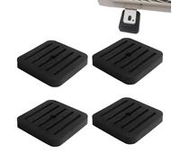Patin pour mini-split 4 Pieds Amortisseurs en Caoutchouc | Patins Anti-Vibrations pour Climatiseur Pompe à chaleur Lave-linge Sèche-linge Réfrigérateur Congélateur