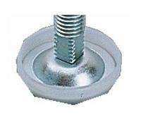 Patin protège sol pour vis vérin-diamètre 30 mm- 100 pièces LUDMANN