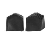 Patins Antidérapants pour Échelle Pied Echelle, Caoutchouc Noir 2 Pièces | Protection pour Pieds D'échelle, Résistants à L'usure, Installation Facile, Stabilité Accrue, Doormat