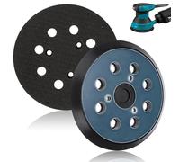 Patins de ponceuse orbitale de 12,7 cm, 8 trous de rechange pour ponceuse Makita M9204 BO5030 BO5031 DBO180Z BO8041 DBO180RMJ BO5041 BO5010 BO5011 BO5012