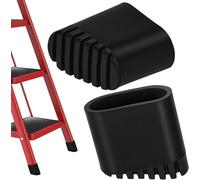 Patins Pieds Escabeau Pied pour Echelle Antidérapant(2Pcs, 20*40mm) | Patin pour Escabeau pour Échelles Droites Résistants aux Températures Élevées et à l'usure