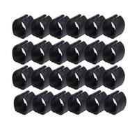 Patins pour meubles SOURCING MAP 24 pcs Pieds de Chaise Glissières à une Broche en Forme en U 20 mm
