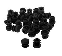 Patins pour meubles SOURCING MAP 35pcs Bouchon Embout Pied chaise Cap Tube Rond Plastique Table Meuble Chaise 12,5mm Dia Filetage