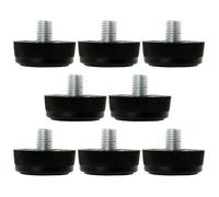 Patins pour meubles VOCOSTE M8 x 10mm x 30mm Pieds de nivellement réglables Patin Jambe Table Chaise Protecteur Plancher 8Pcs
