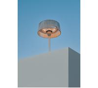 CREATE Poêle infrarouge Patio Heater Compact – 1500 W, basse consommation – Blanc cassé
