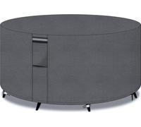 PATIO PLUS housse ronde pour meubles de jardin 190x80cm imperméable, résistante aux UV, noire