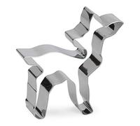 Patisse 01896 Emporte-pièce en Forme de cerf encastrables Acier Inoxydable, Argent, 10.0 x 10.0 x 10.0 cm