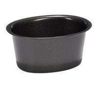 patisse 2809 lot de 4 moules aspics ovale antiadhésif acier revêtu noir 12 x 6,5 x 4 cm Noir G