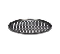 patisse 02897 Plaque à Pizza Perforée Acier Revêtu 31 cm, Noir