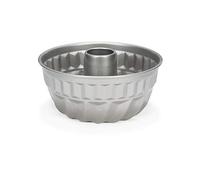 patisse 03642, Moule à Kouglof, Moule Kougelhopf alsacien, Moule à gâteaux et brioche, Acier revêtu, Anti-adhésif Silver Top, Ø 22cm, Gris argenté