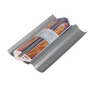 Patisse Moule 3 baguettes revêtu Silver Top 38 cm