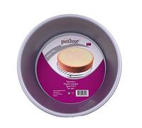 patisse 06241 Moule à Gâteau ou à Manqué Fond Fixe Acier Revêtu Silver-Top Ø22cm