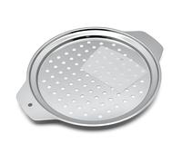 patisse 10597, Râpe ronde à spaetzle avec grattoir plastique, appareil à spätzle, plaque inox perforée pour spätzle, Ø 27cm