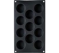 patisse 19200 moule à mini muffins 11 cavités platine noir paillette 30 x 17,5 cm Noir G